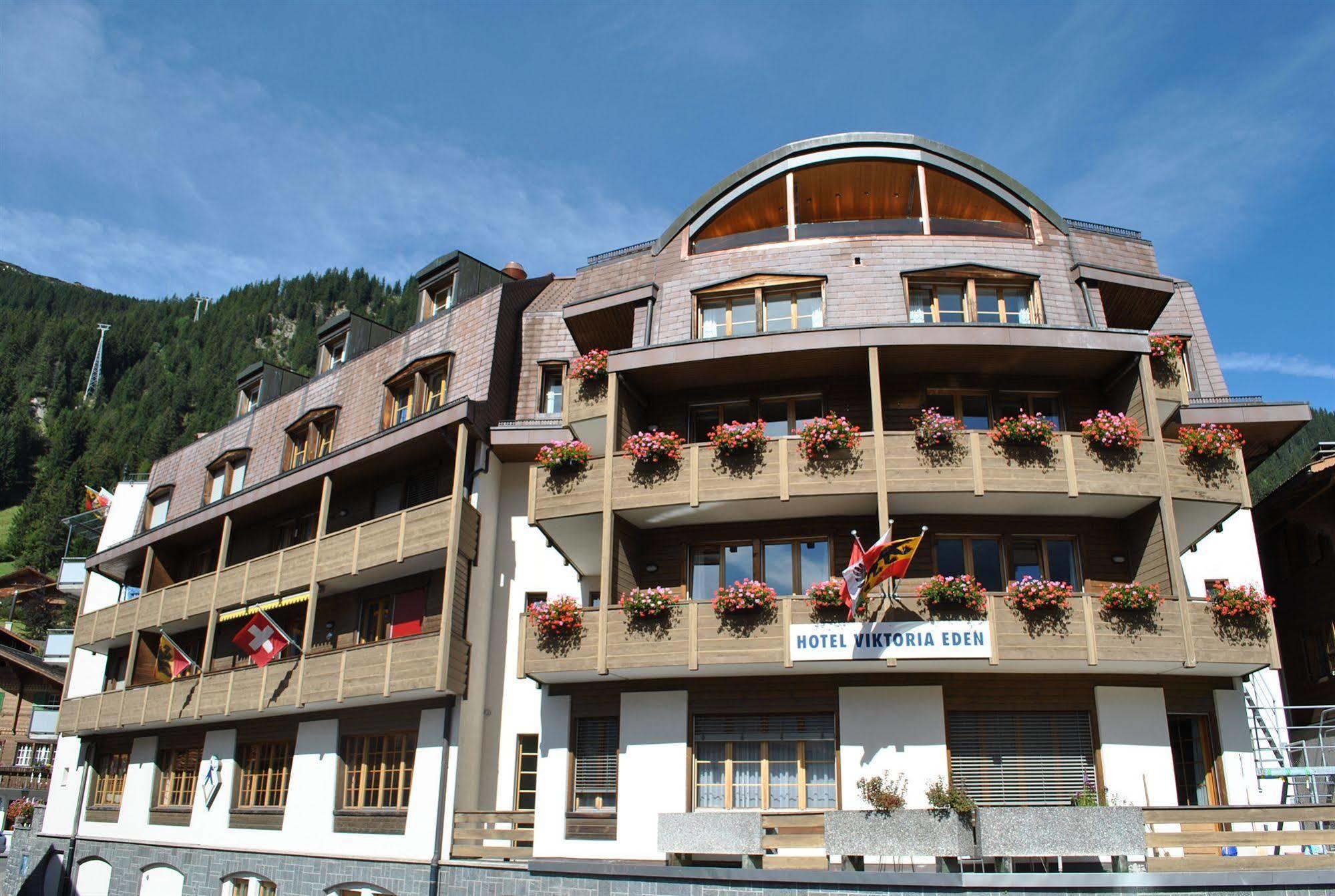 Hotel Viktoria Eden Adelboden Exteriér fotografie